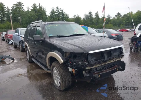 2008 Ford Explorer Eddie Bauer from USA, damaged, VIN 1FMEU74E18UA46994